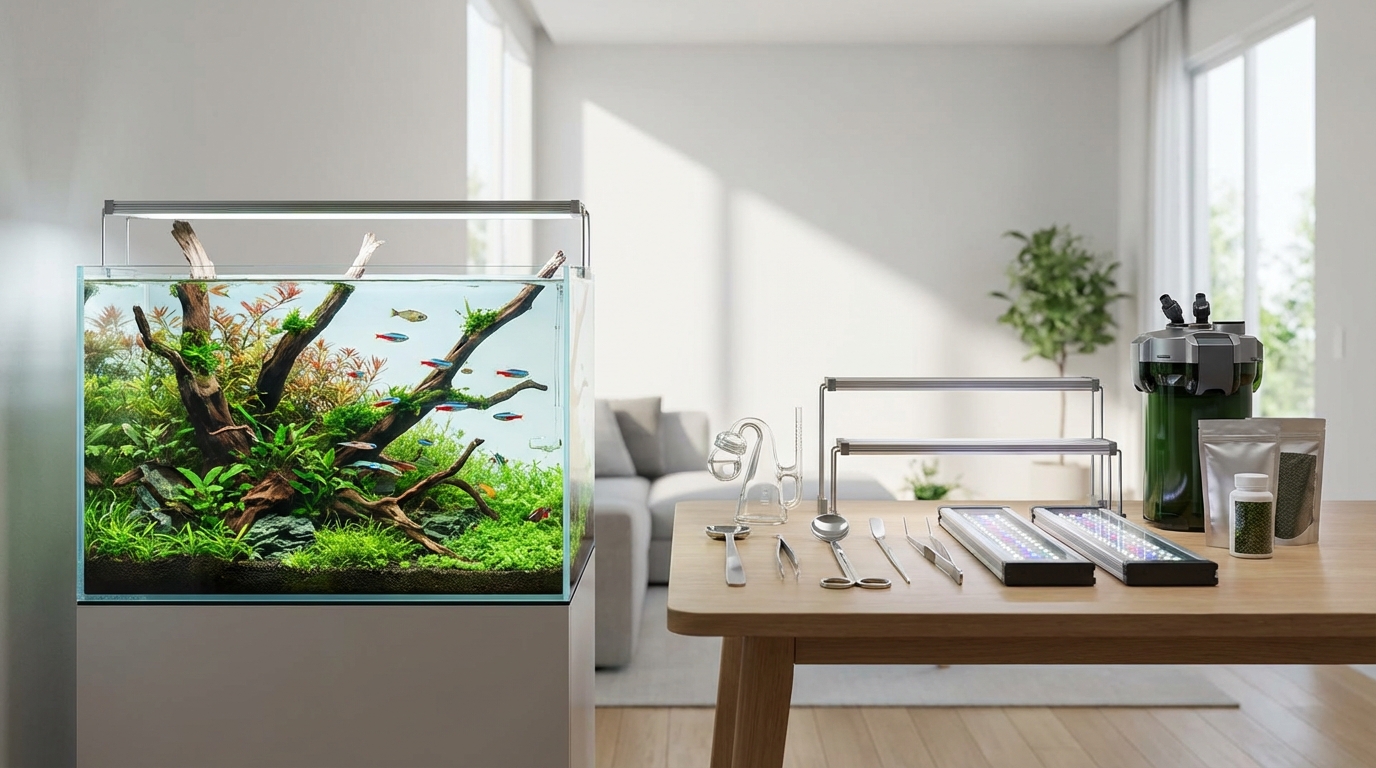 アクアリウム用品を高く売るための準備とコツ