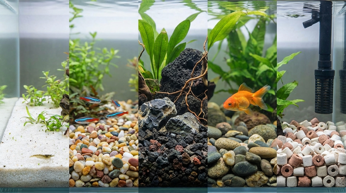 用途別おすすめアクアリウム砂利5選