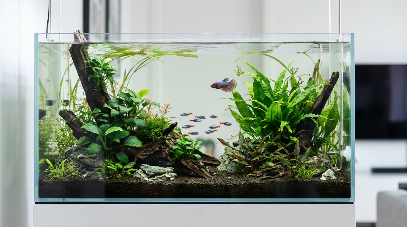 放置に強い生体・水草の選び方