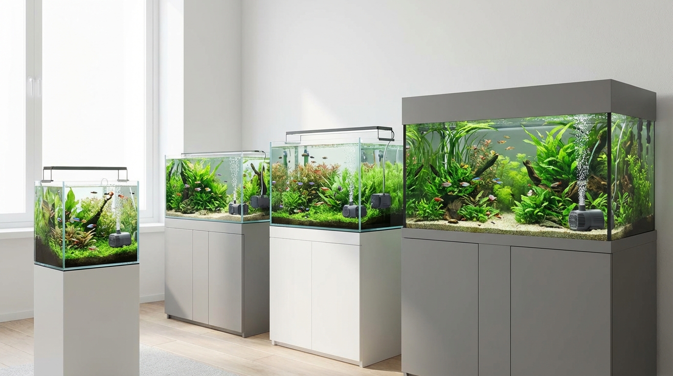 【水槽サイズ別】アクアリウムにおすすめの水中ポンプ10選