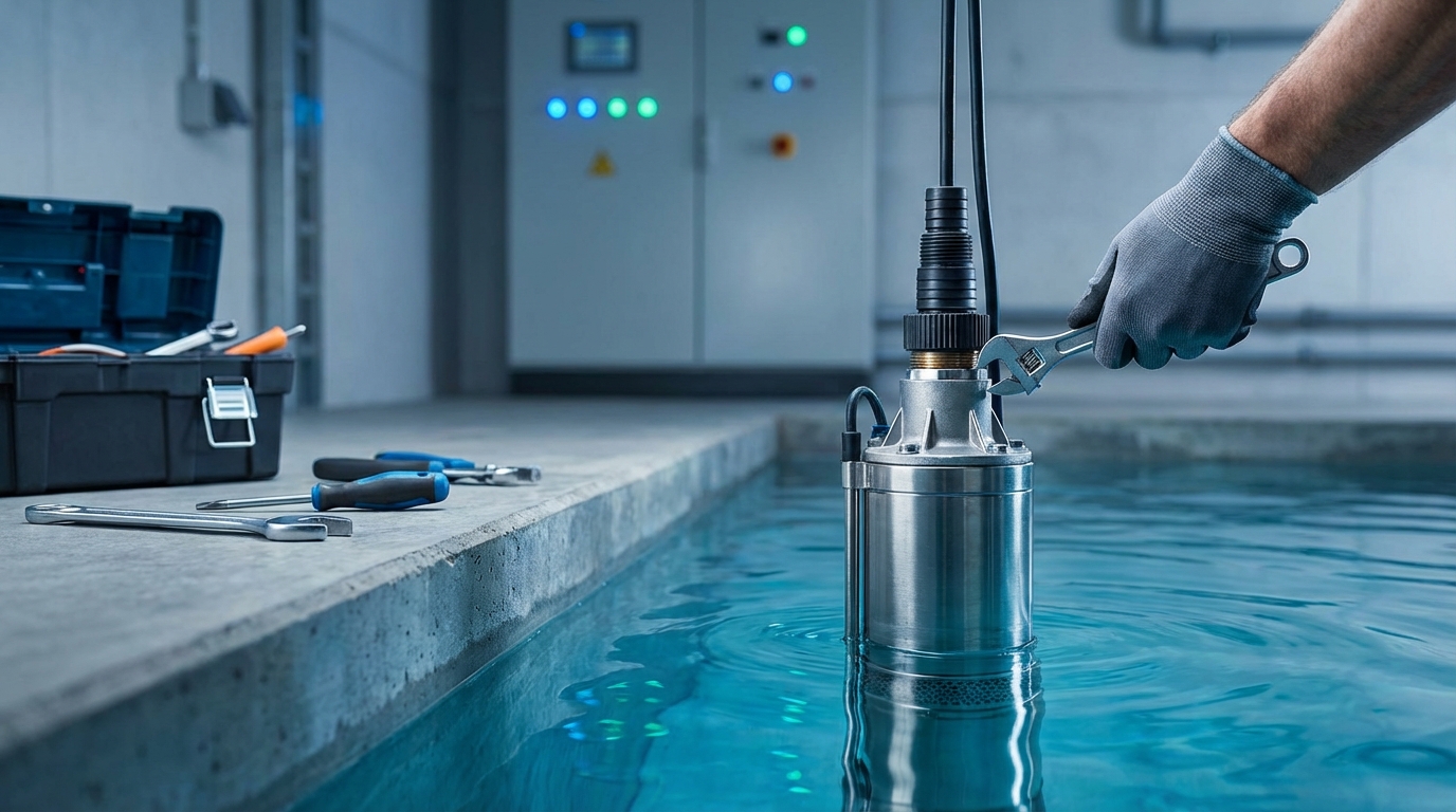 水中ポンプのトラブル対処法