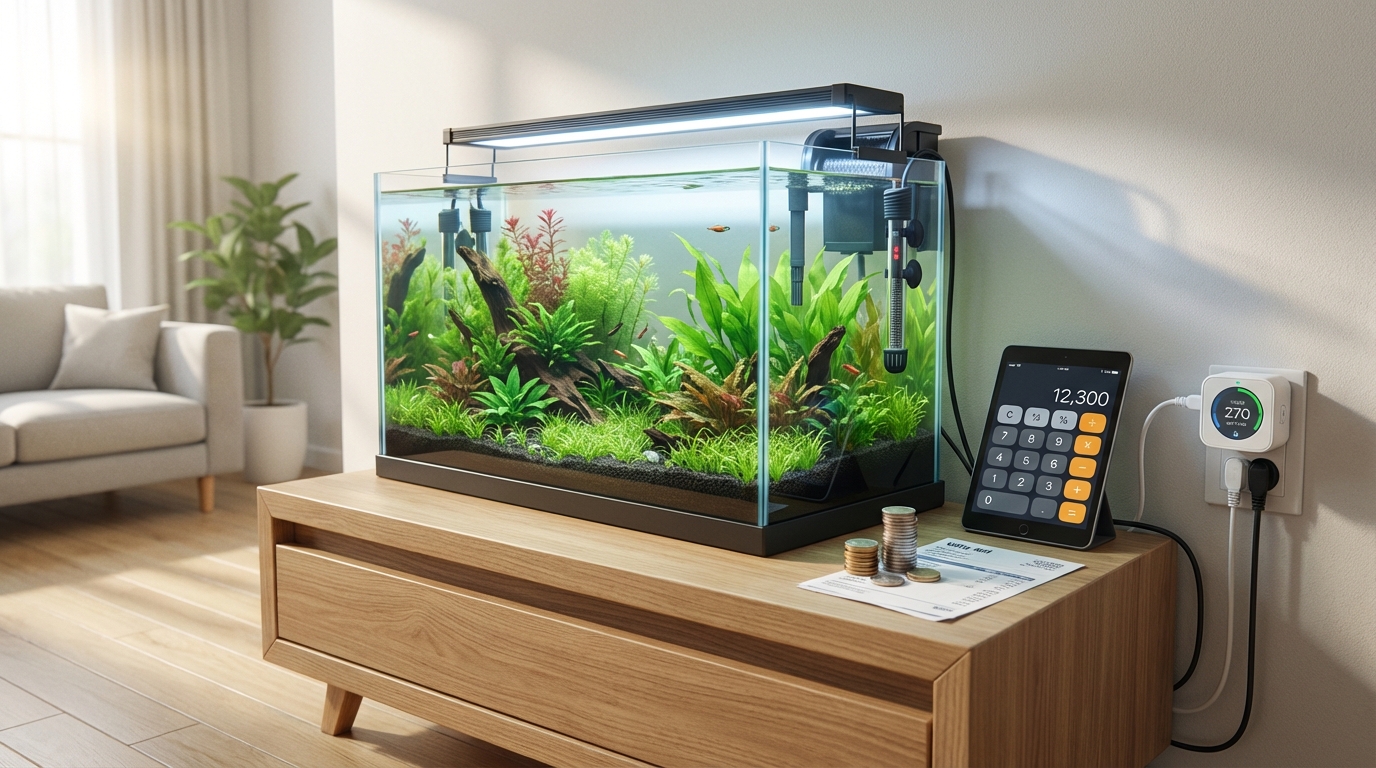 自分の水槽の電気代を計算する方法