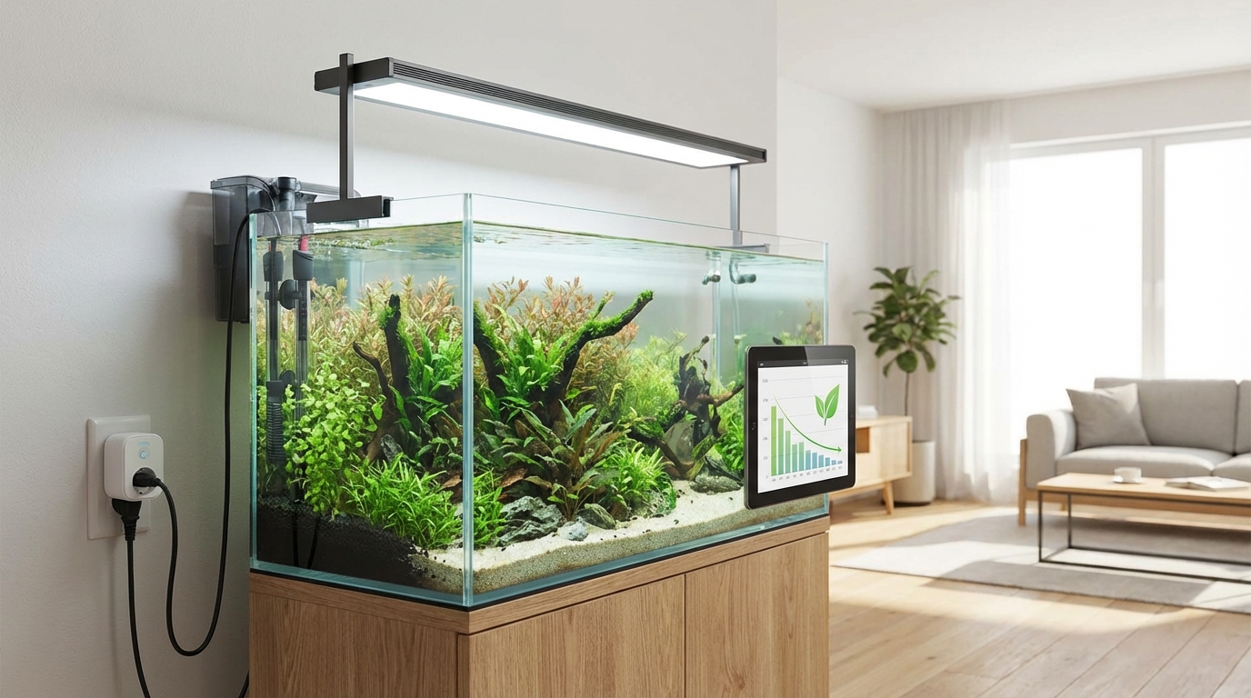 アクアリウムの電気代を節約する7つの方法