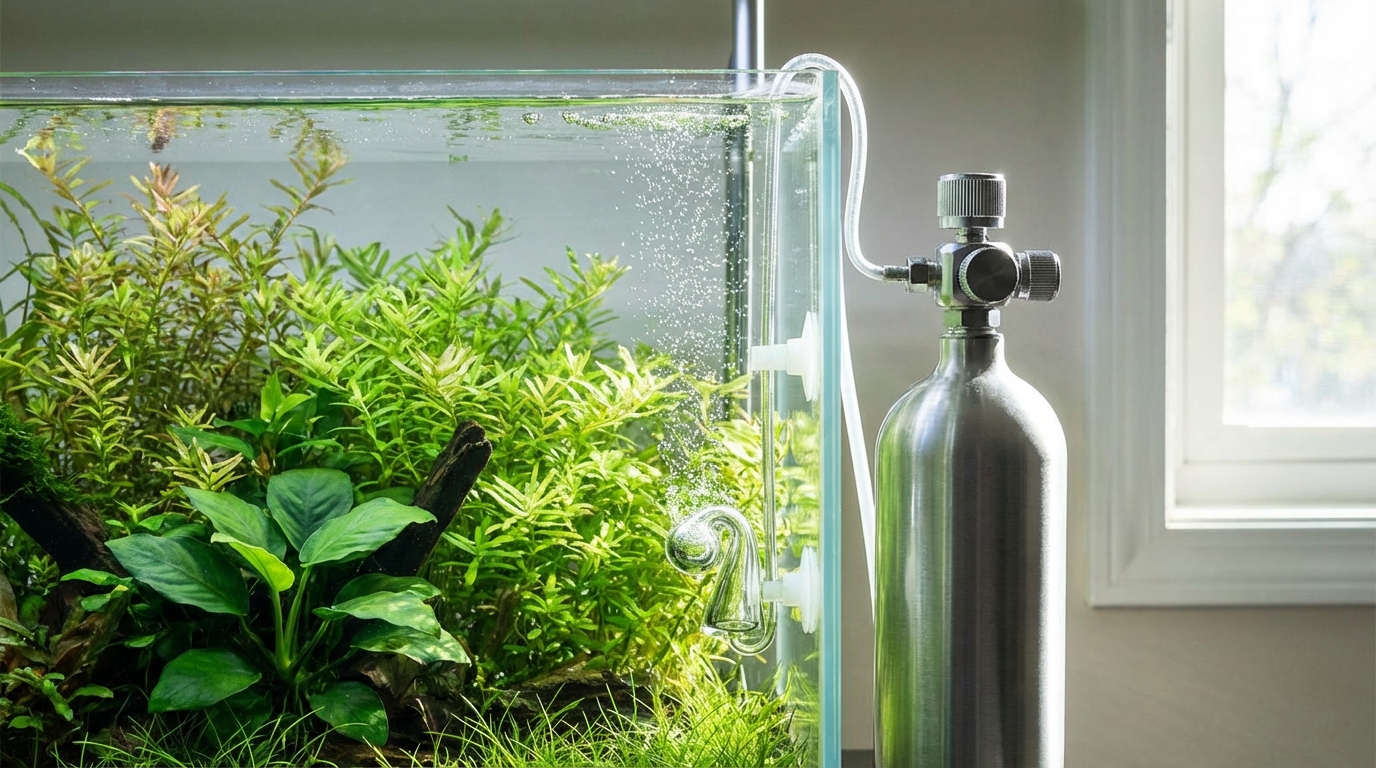 CO2ボンベとは?水草水槽に必要な理由と基本の仕組み
