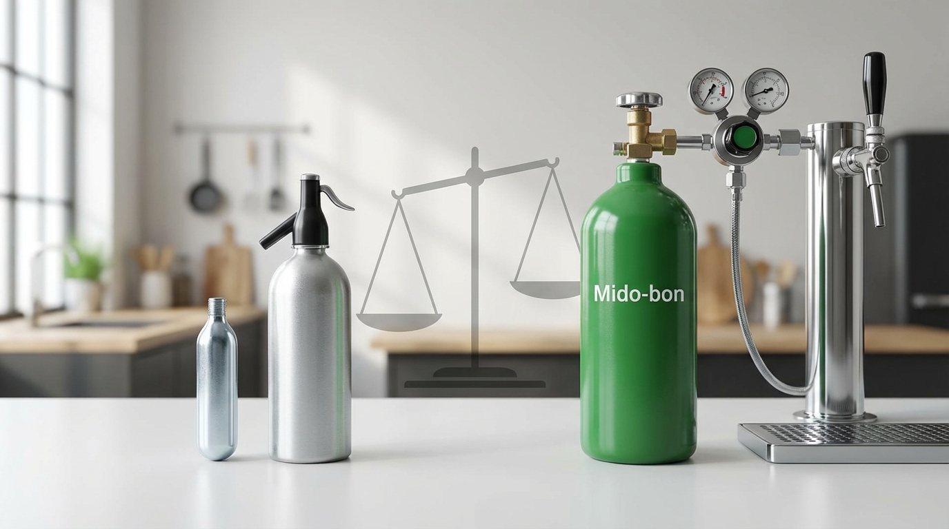 小型ボンベとミドボンはどっちがいい?違いを徹底比較