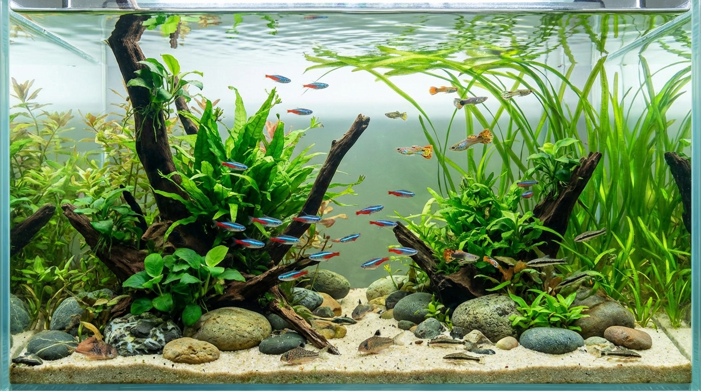 【小型淡水魚一覧】30cm〜45cm水槽で飼える人気25種