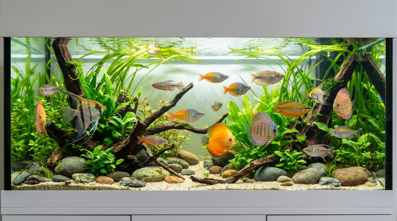 【中型淡水魚一覧】60cm水槽で存在感を出す人気25種