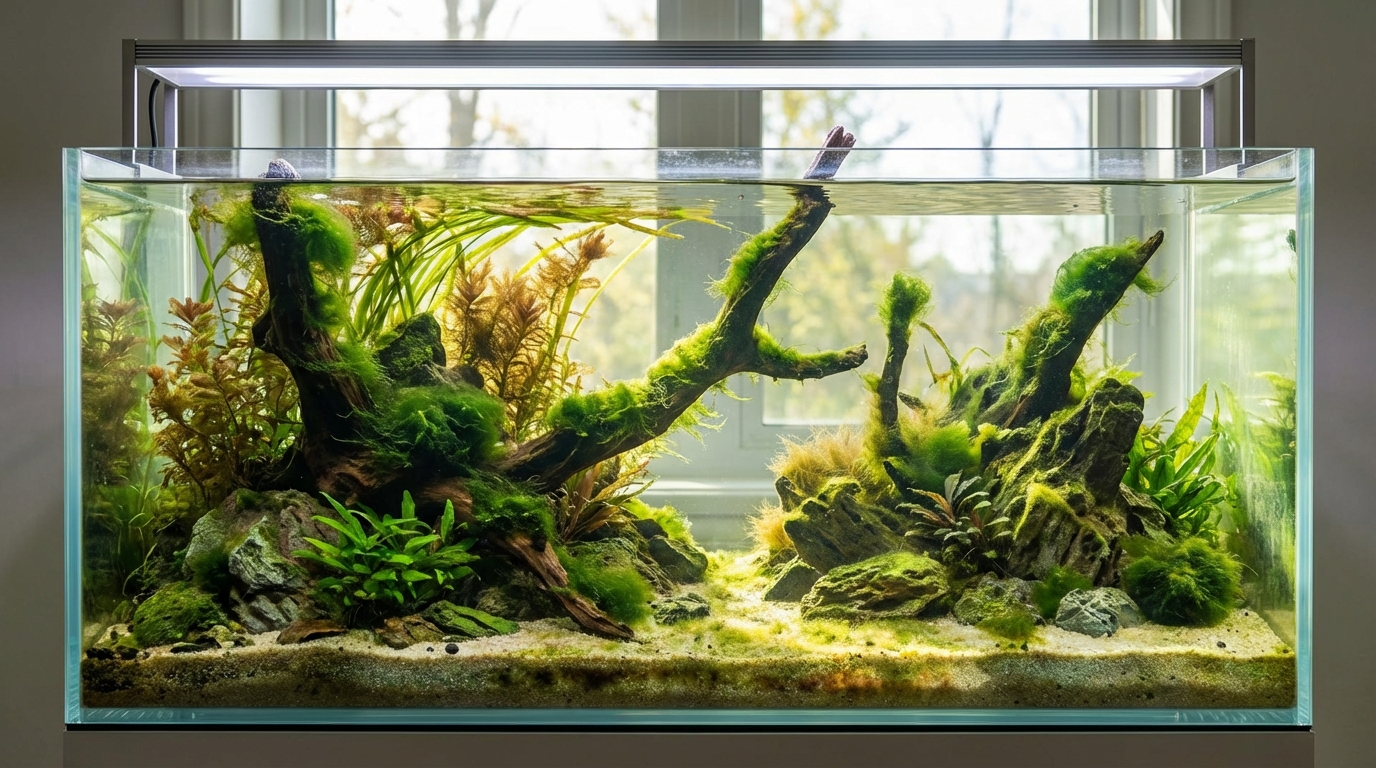 アクアリウムにコケが発生する5つの根本原因