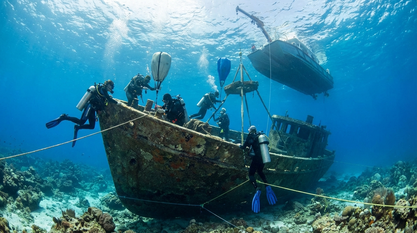 沈没船オブジェの設置方法|5ステップで解説