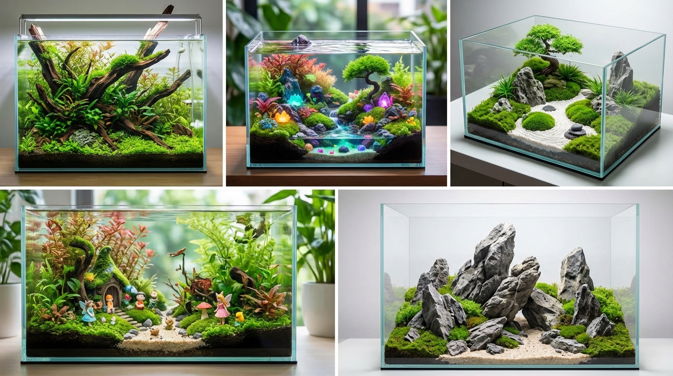 SNS映えするアクアリウム工作のデコレーションアイデア5選