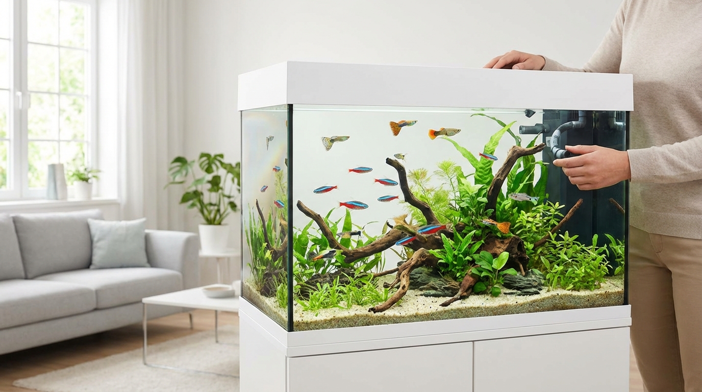 アクアリウムは初心者でも始められる？費用と難易度を解説