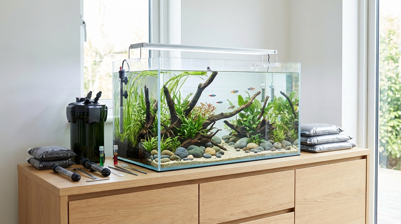 アクアリウムの始め方｜必要なものと器具の選び方