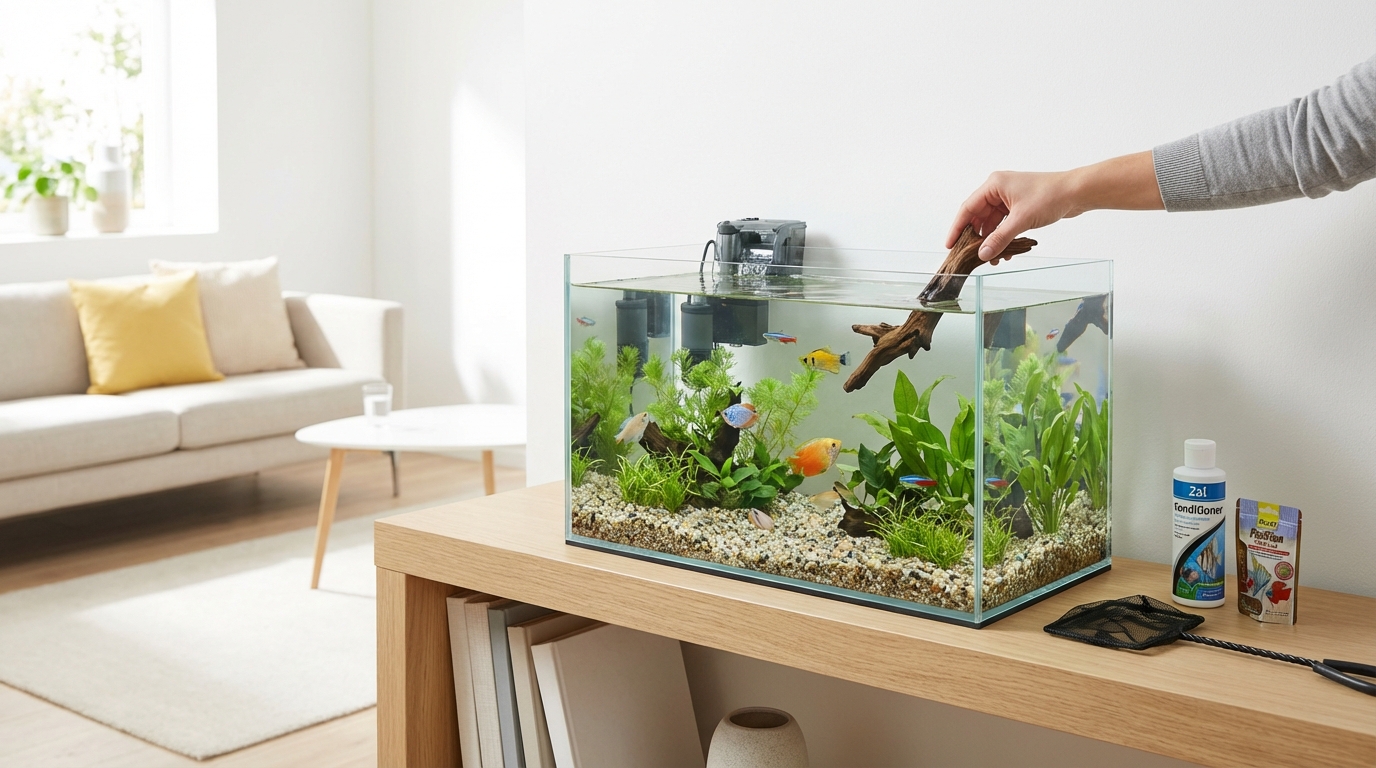 【7ステップ】水槽の立ち上げ手順｜アクアリウム初心者向け完全ガイド