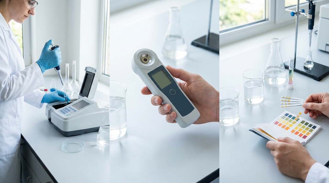 水質検査のやり方｜3つの検査方式と正しい手順