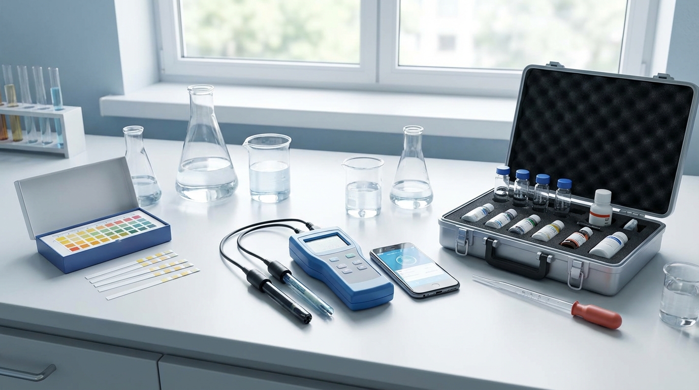 水質検査キットの選び方｜タイプ別の特徴