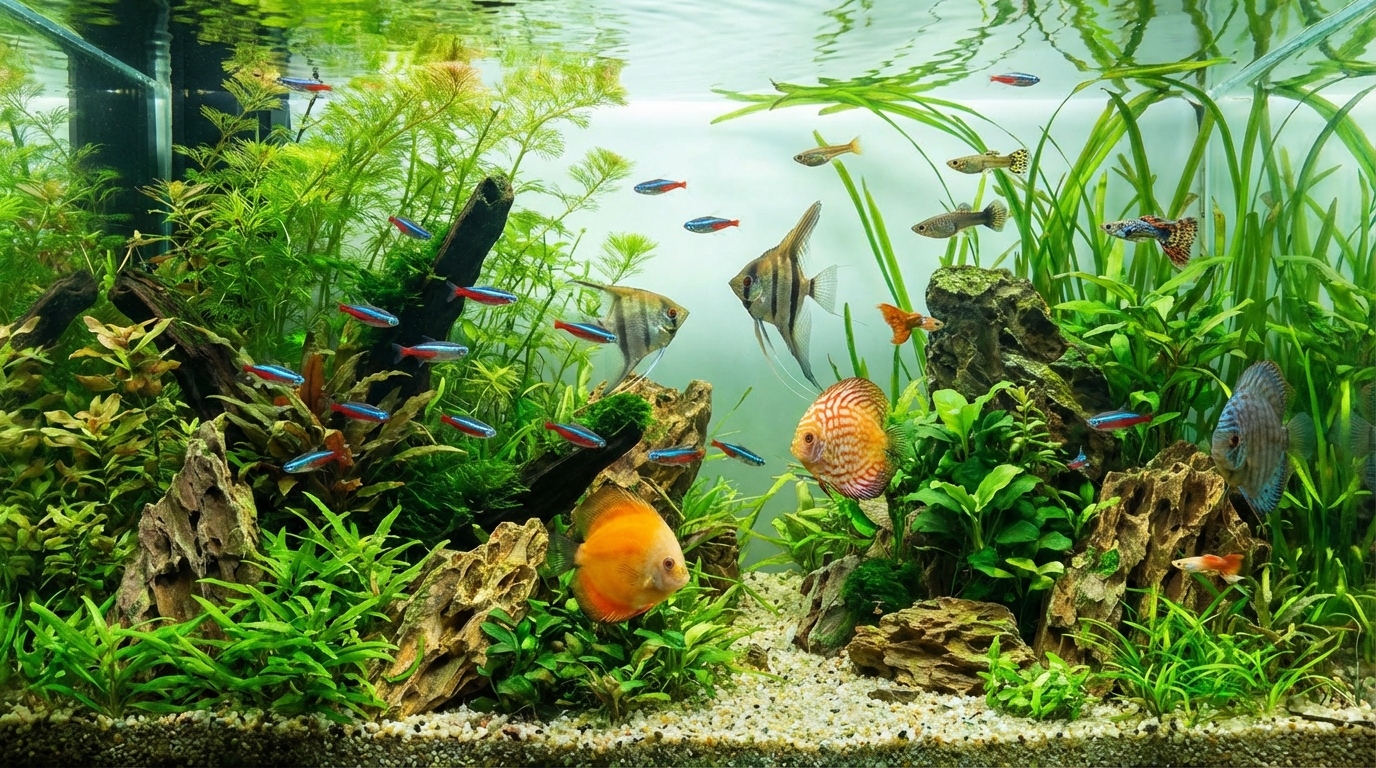 アクアリウムにおすすめの熱帯魚10選【難易度・価格・特徴を比較】