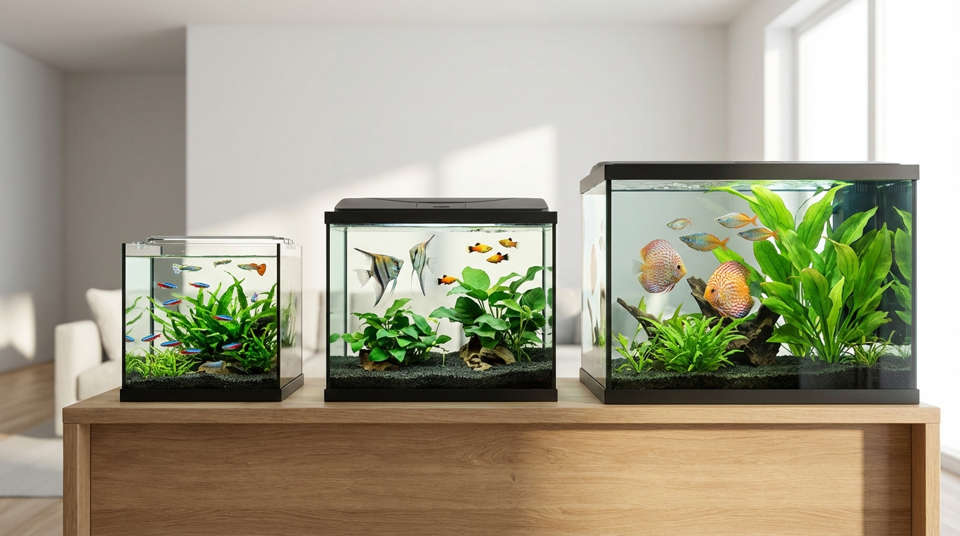 水槽サイズ別|おすすめの魚と組み合わせ例