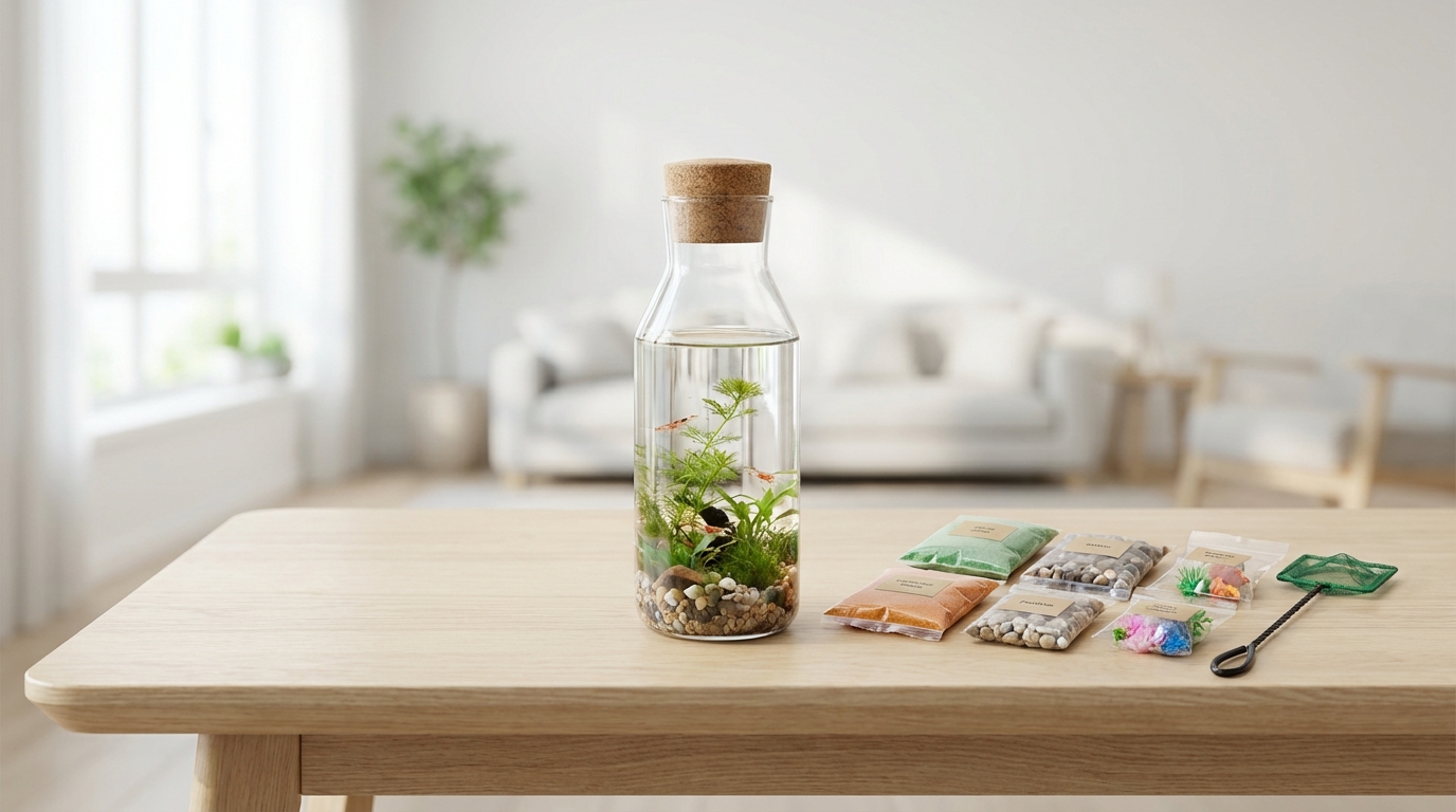 ボトルアクアリウムは100均素材だけで作れる？結論と注意点