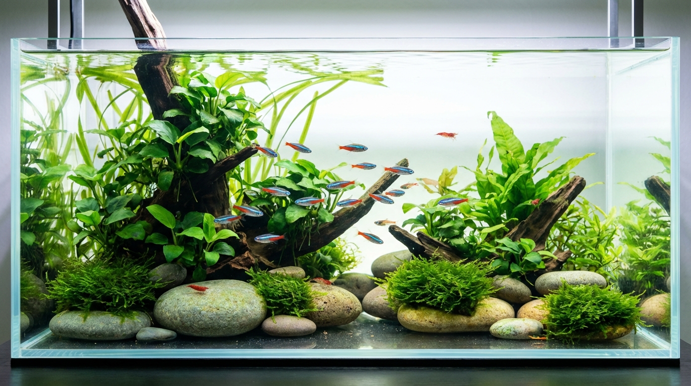 初心者におすすめの生体・水草の組み合わせ