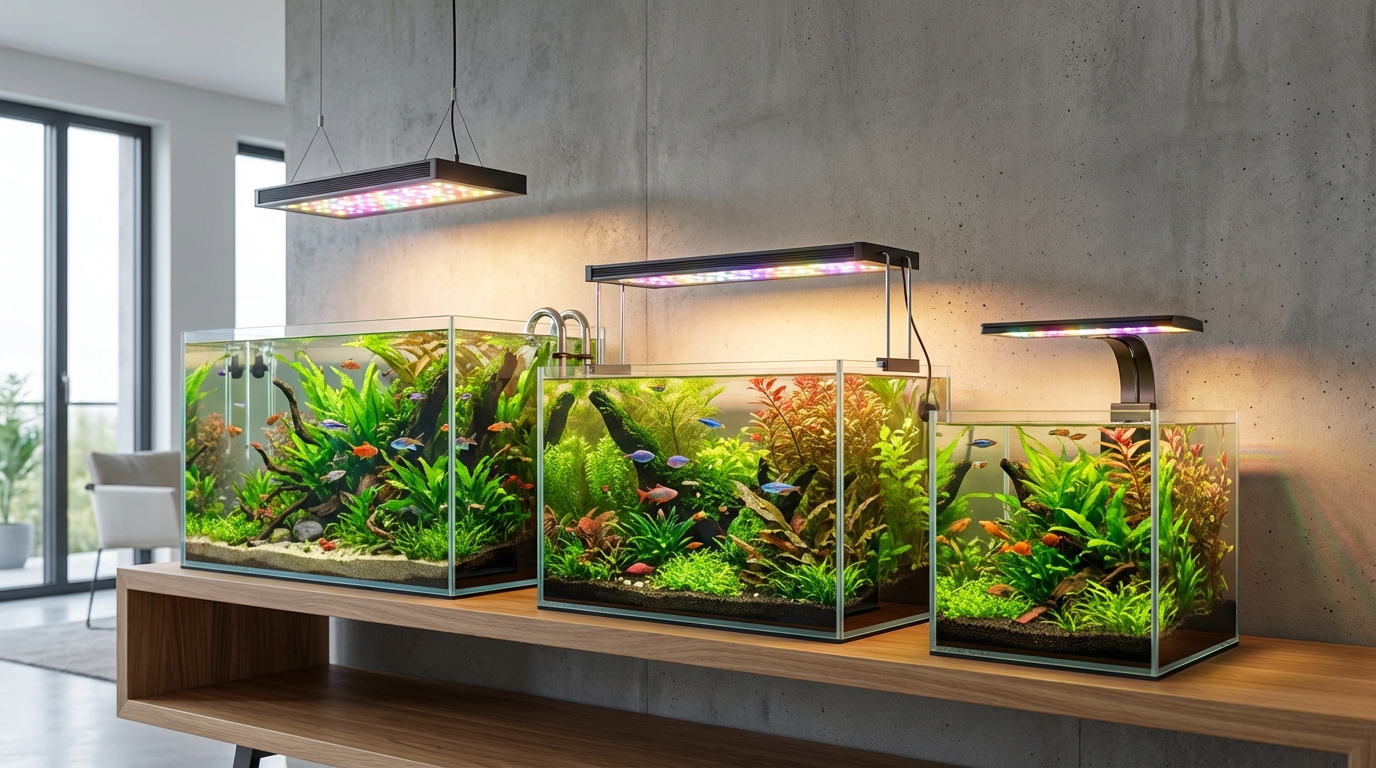 【結論】迷ったらコレ！水槽サイズ別おすすめアクアリウム照明