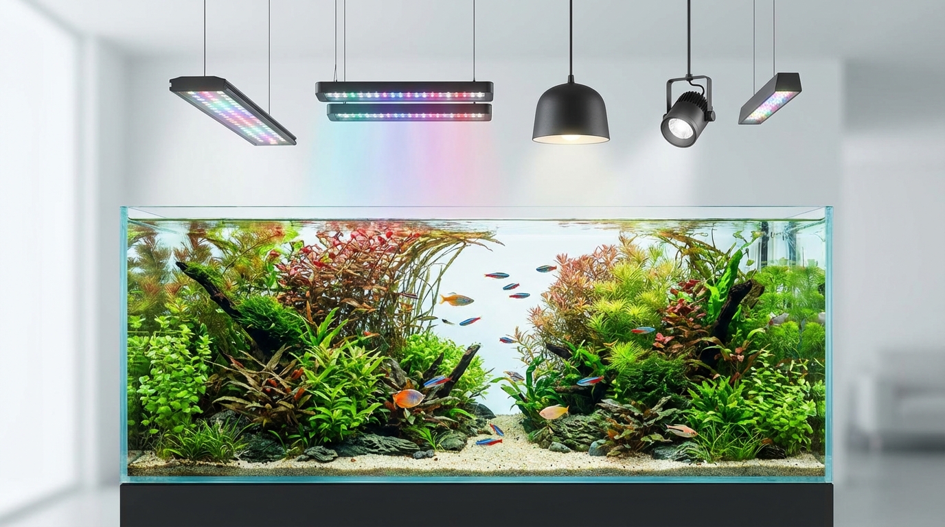 アクアリウム照明選びで押さえるべき4つのスペック