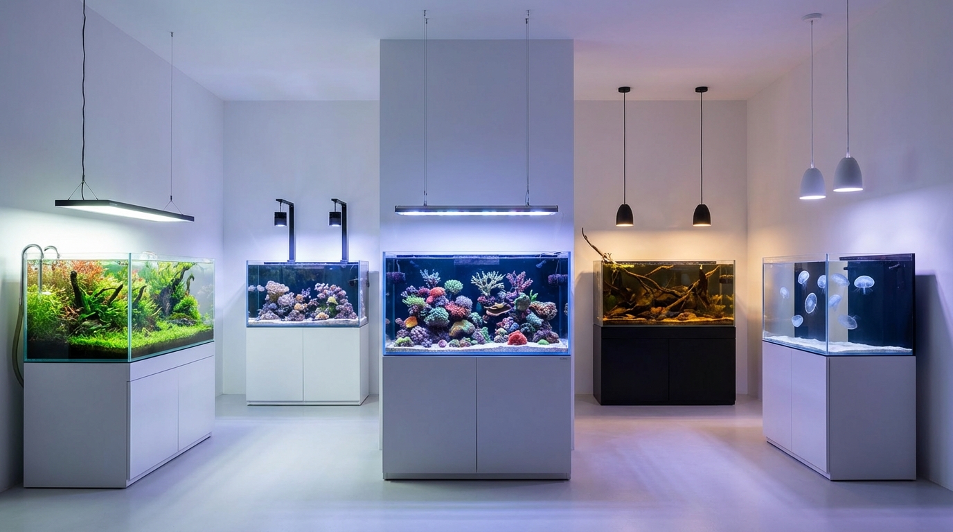 【目的別】あなたに最適なアクアリウム照明の選び方