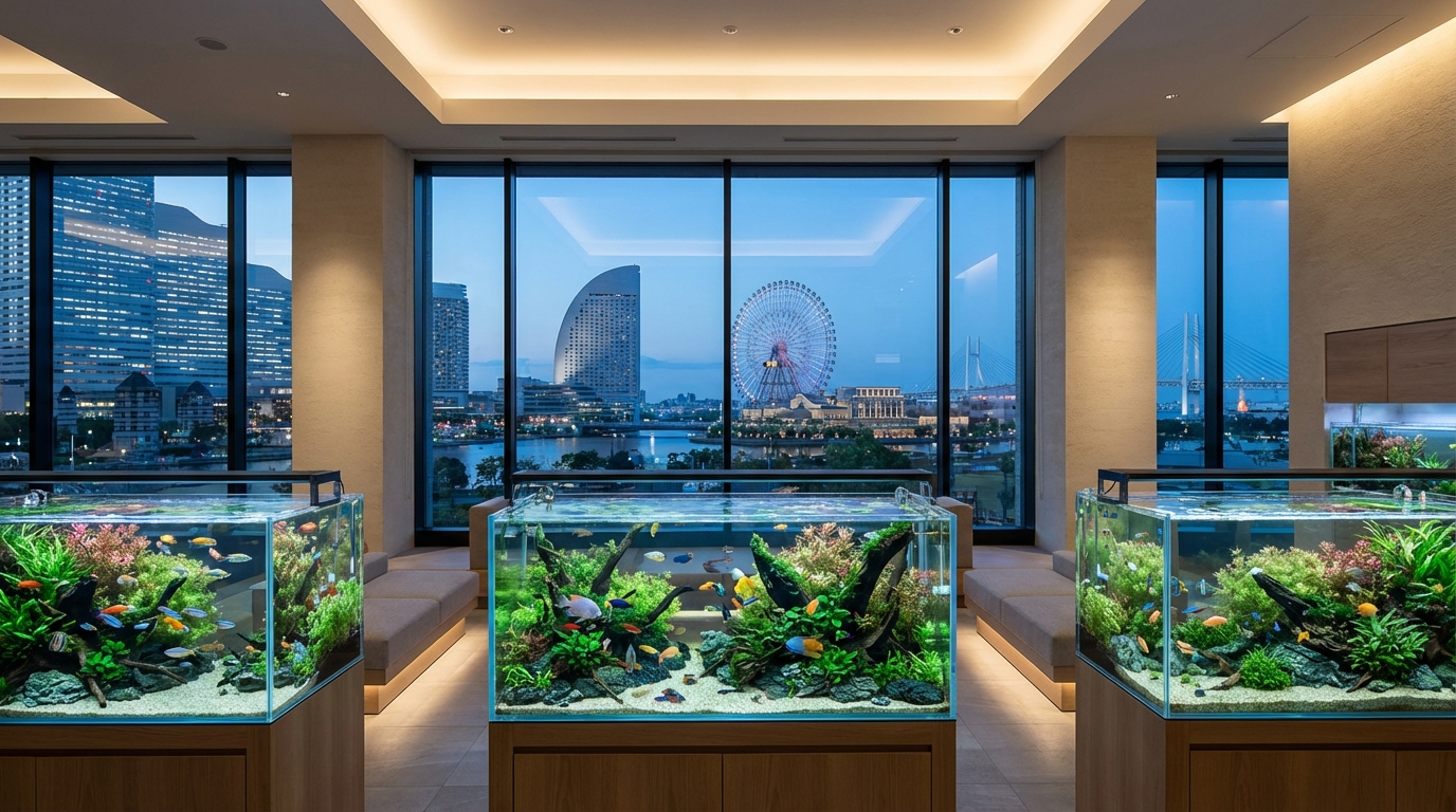 【横浜駅・みなとみらいエリア】アクセス抜群のアクアリウムショップ3選