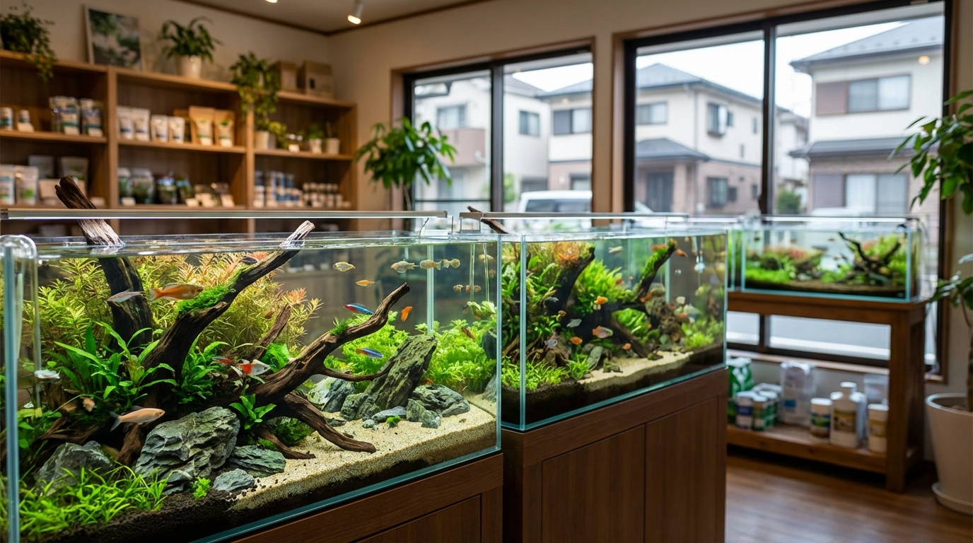 【戸塚・上大岡・港南エリア】地域密着の穴場アクアリウムショップ3選