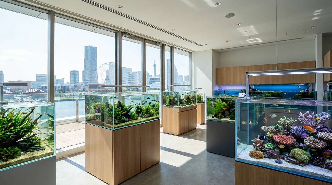 【目的別】横浜のアクアリウムショップ早見ガイド