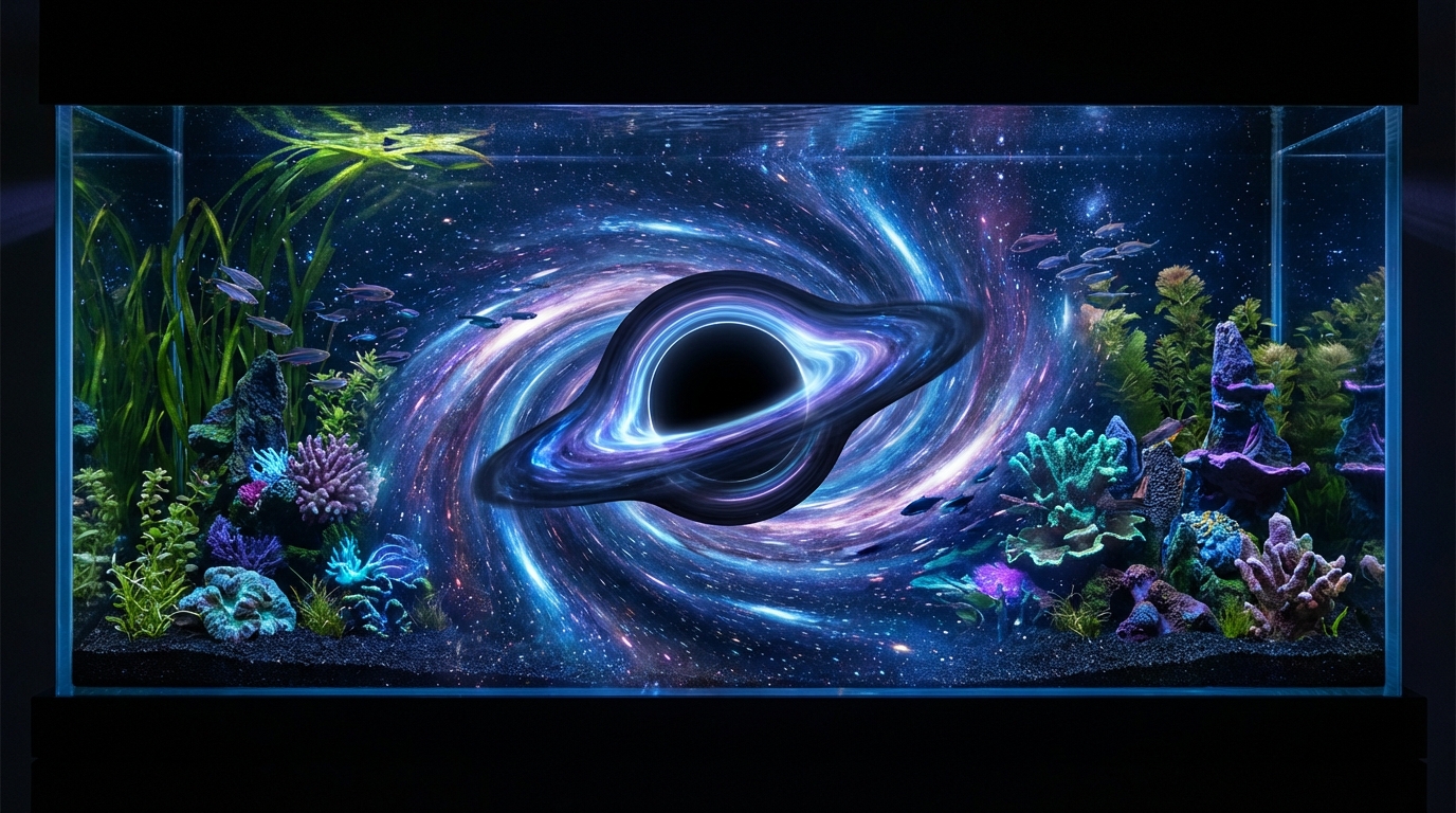 まとめ：ブラックホールオブジェで水槽を異次元空間に変えよう