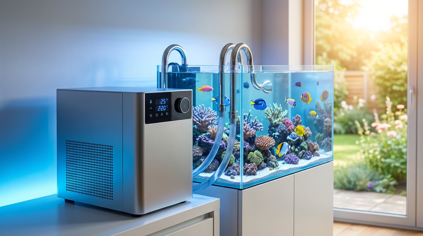水槽用クーラーとは？夏の水温管理に欠かせない理由