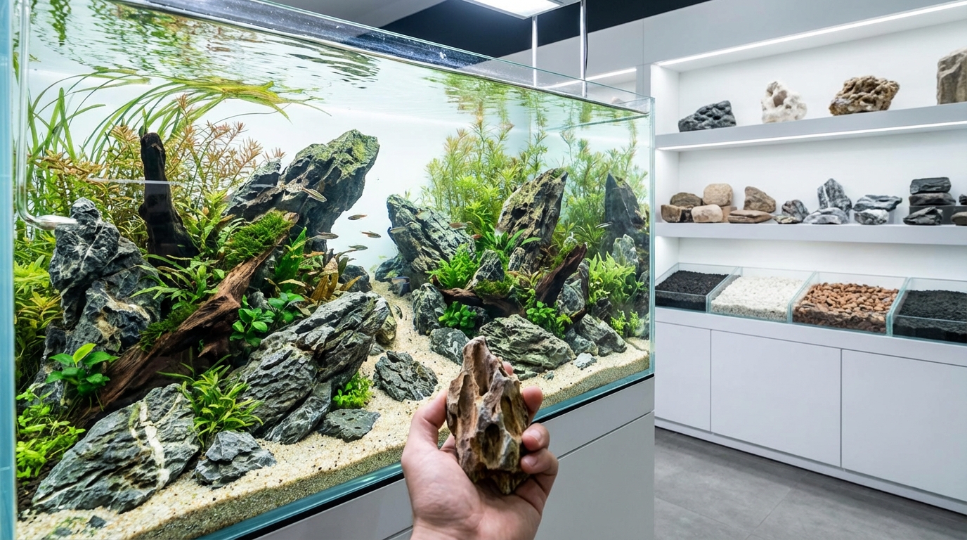 アクアリウム用の石はどこで買う?購入先と価格相場