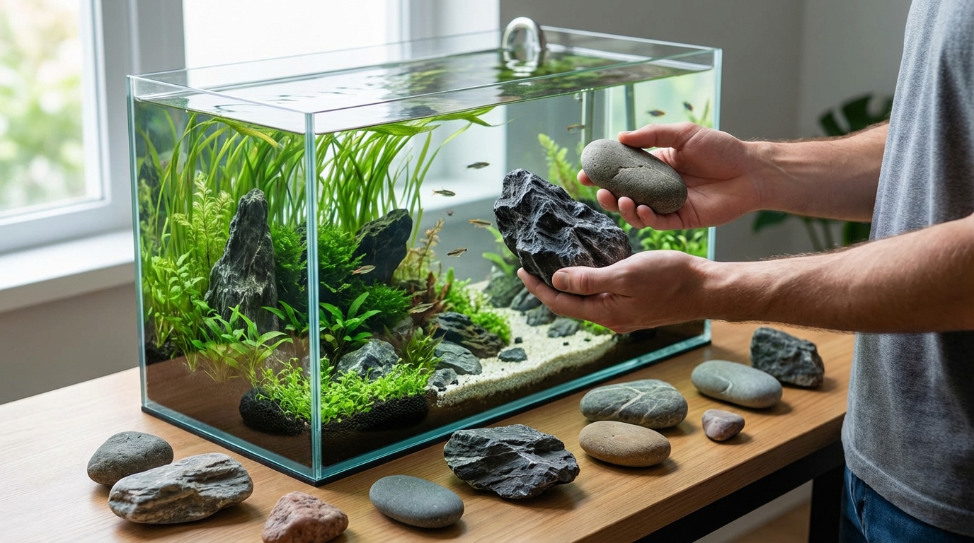 アクアリウムの石選びでよくある質問