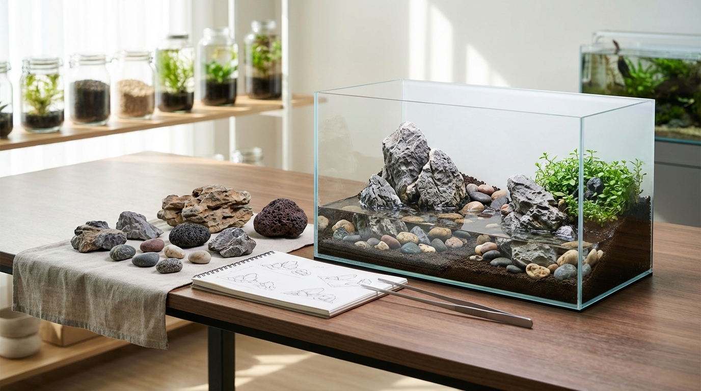 まとめ|自分の水槽に合った石で理想のレイアウトを実現しよう