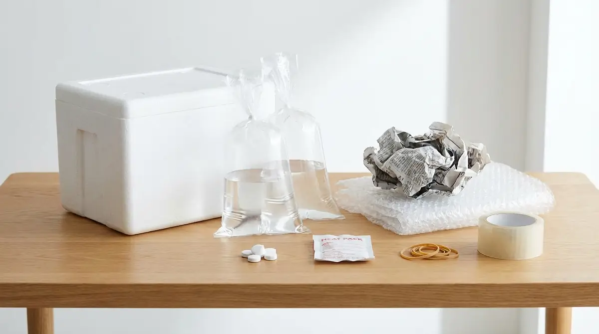 アクアリウム生体の梱包に必要な資材リスト【7アイテム】