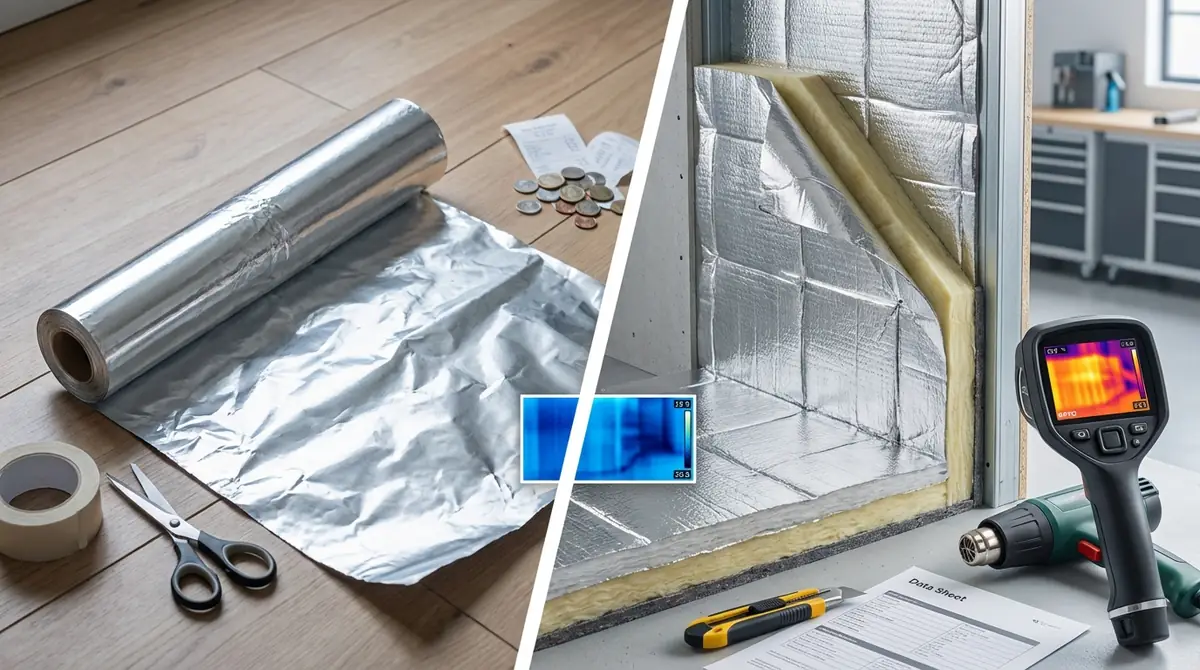 【比較】100均アルミシート vs 専用断熱シート、どっちがいい？