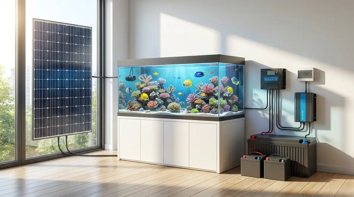 アクアリウム用太陽光システムに必要な機材と選び方