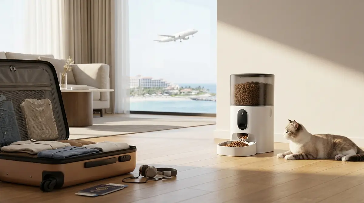7日以上の旅行なら自動給餌器を検討しよう