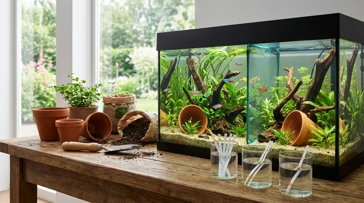 園芸用品がアクアリウムに使える理由|安全性を判断する3つの基準