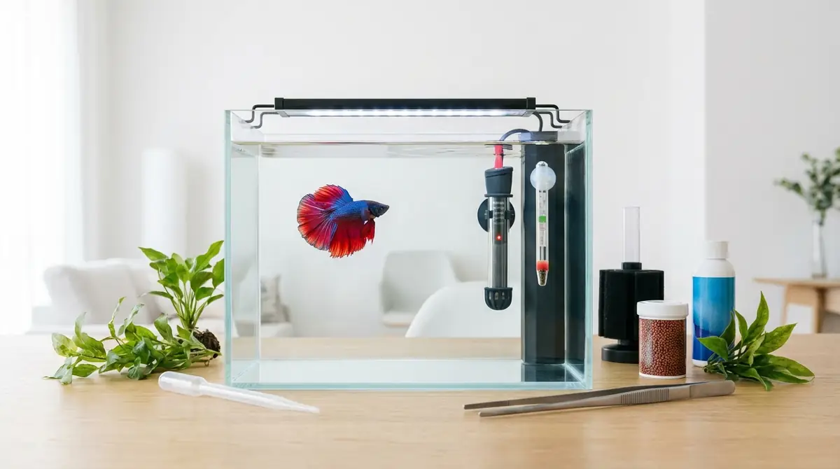 初心者がベタの飼育に必要なもの一覧【必須5点+あると便利3点】