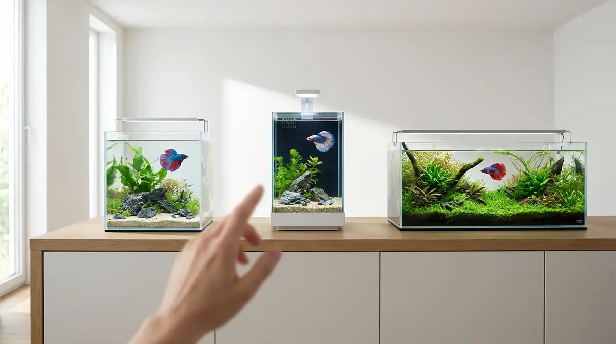 【結論】ベタにおすすめの水槽TOP3|迷ったらこれで決まり