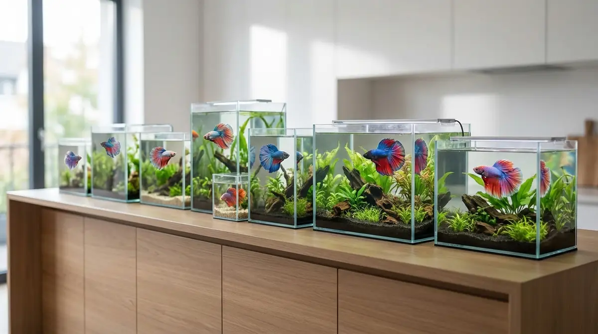 【サイズ別】ベタにおすすめの水槽10選を徹底比較