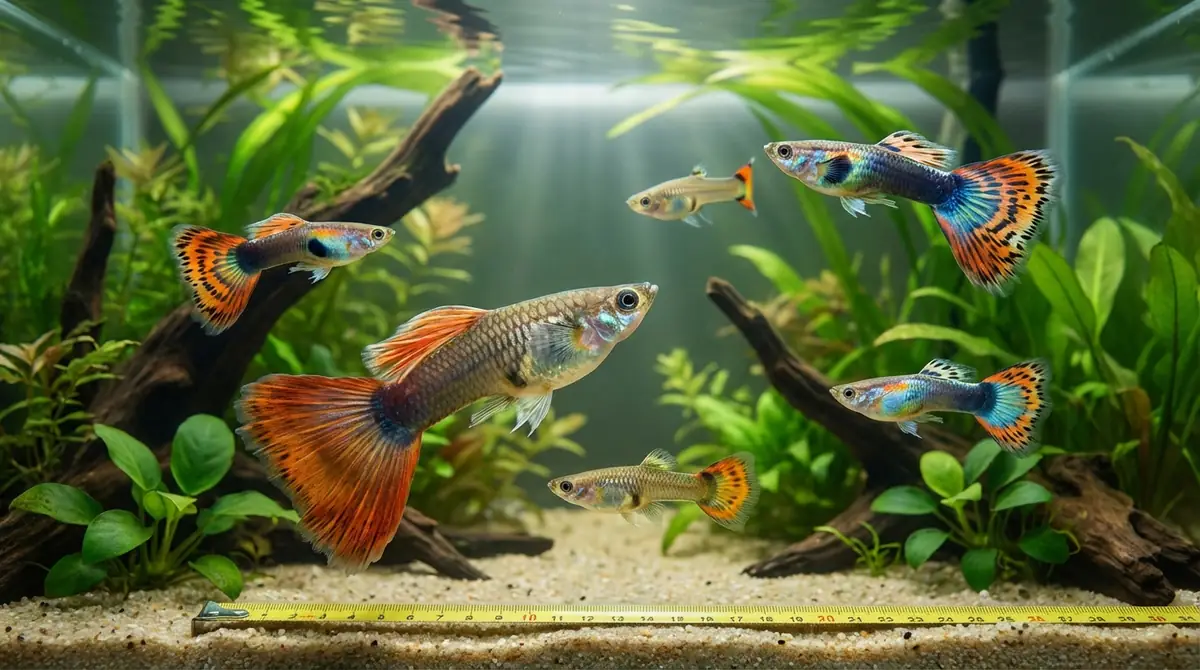 グッピーの基本情報|寿命・大きさ・性格