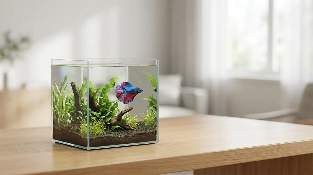 まとめ:ベタの水槽は5L以上のキューブ型がおすすめ