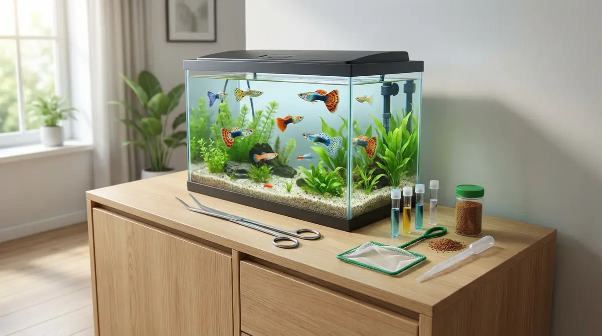 毎日・毎週のお世話|グッピー飼育ルーティン