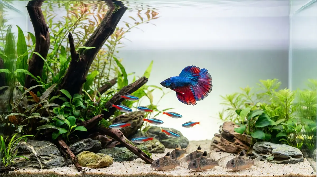 ベタの混泳を成功させる3つの条件