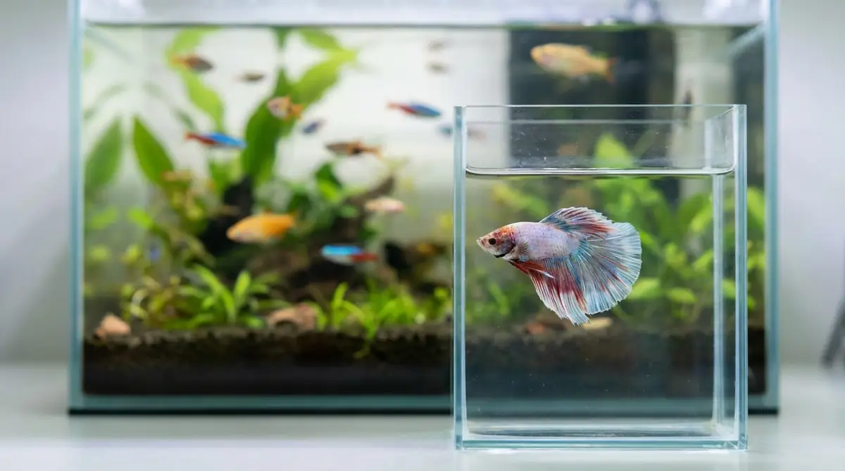 ベタの混泳に失敗したときの対処法