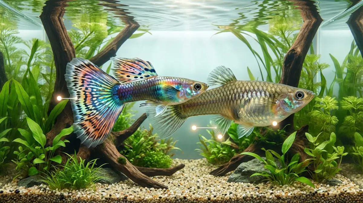 グッピーのオスとメスの見分け方｜3つのポイントで簡単判別