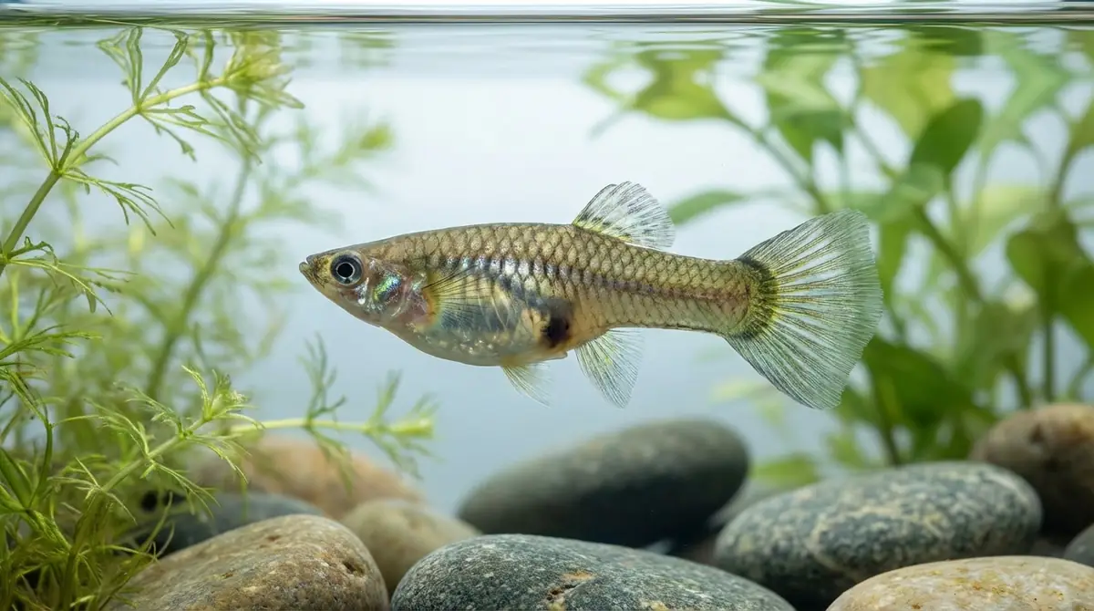 グッピーの妊娠を見分ける方法｜出産前の兆候とサイン