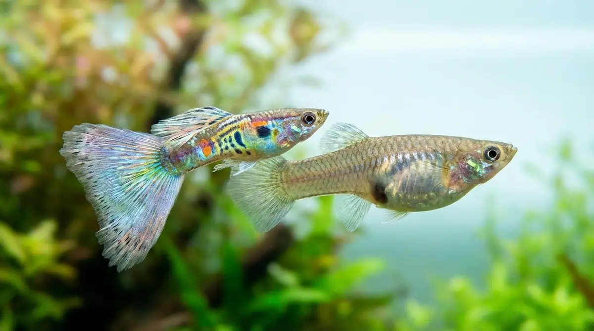 グッピーのオス・メスの見分け方【種類別の特徴】